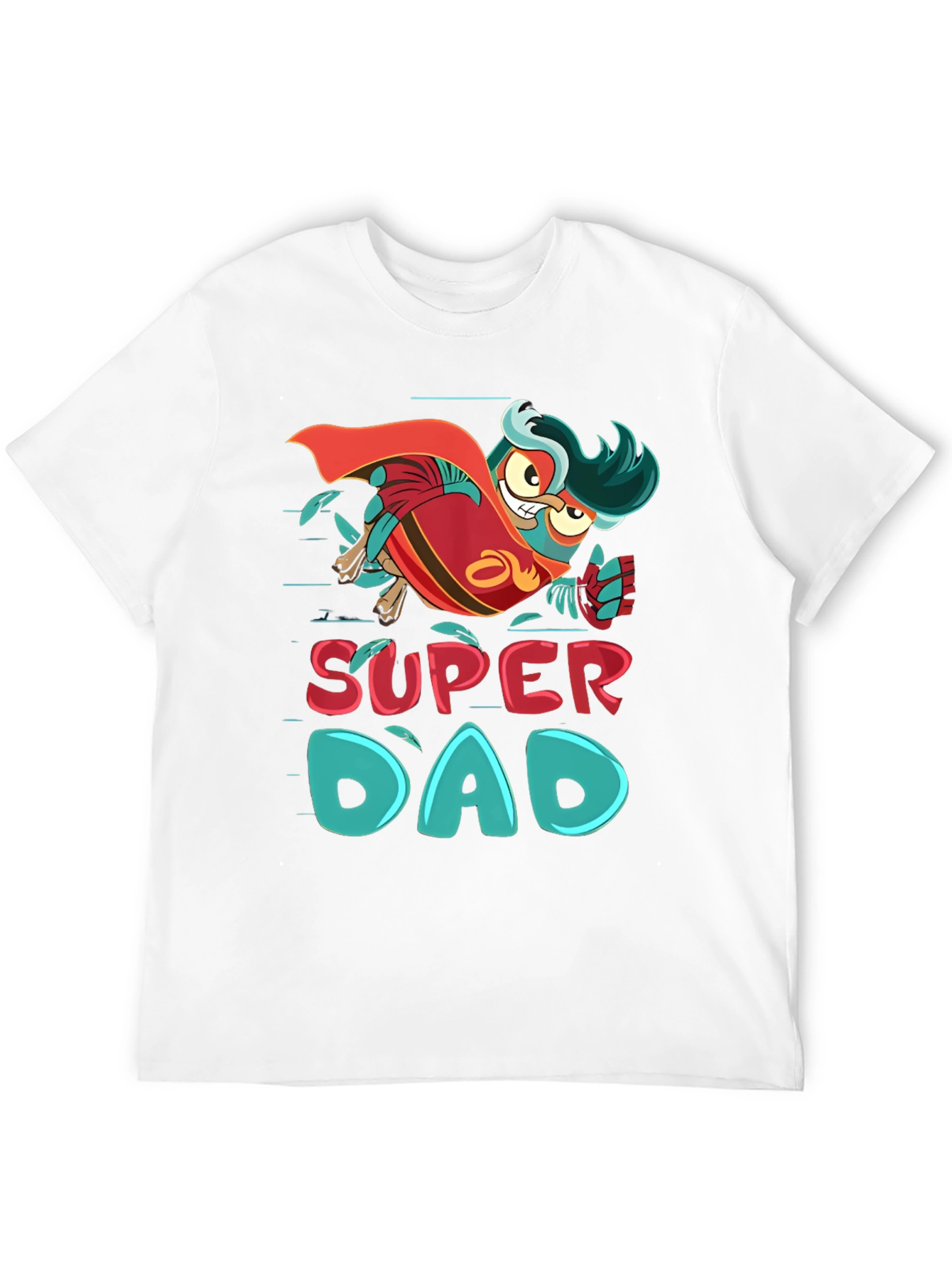Super Dad Owl Hero T-Shirt - Fathers Day Gift