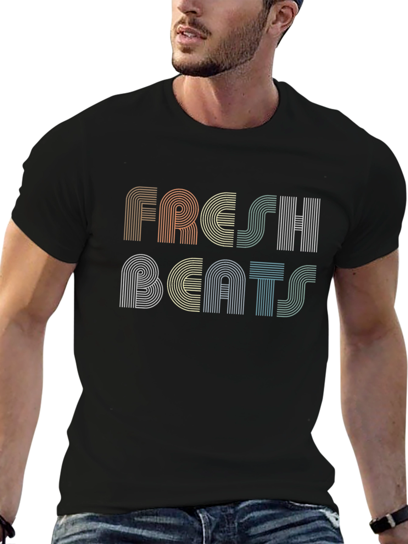 Retro Fresh Beats Graphic Tee