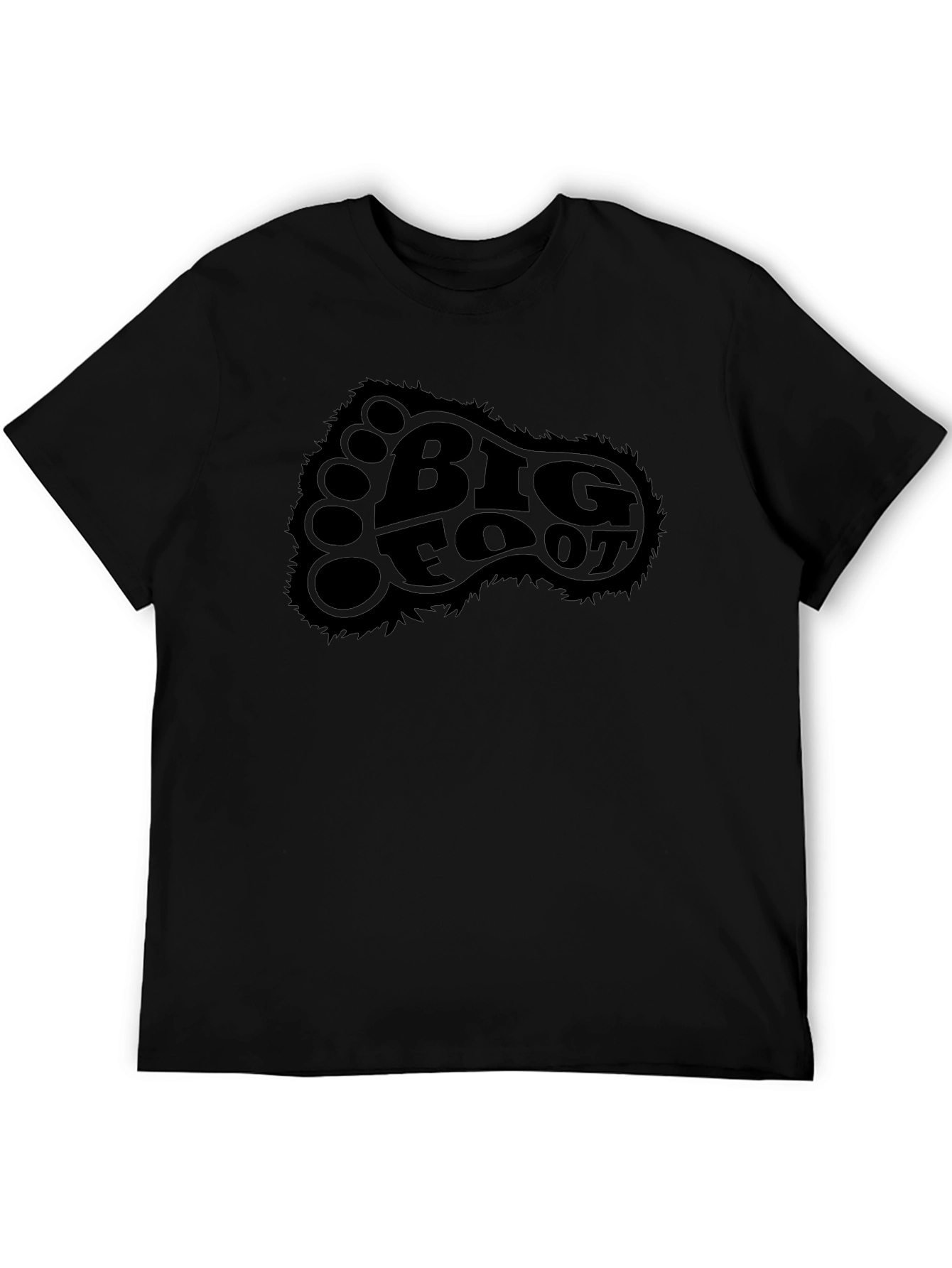 Bigfoot T-Shirt - Black Graphic Tee