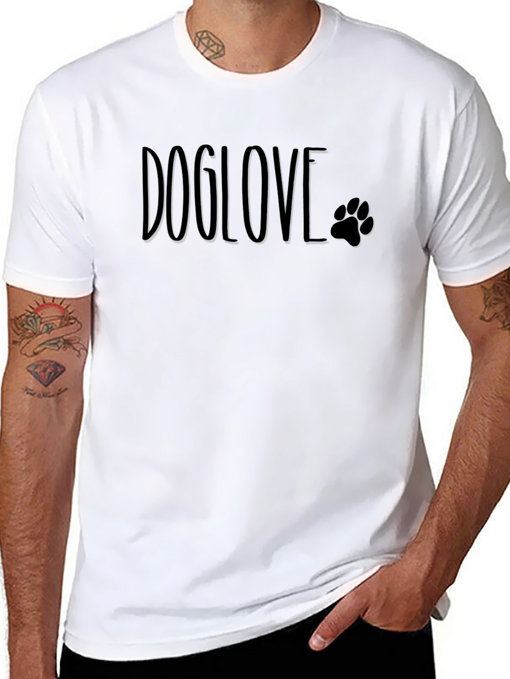 Doglove Graphic T-Shirt - Pet Lover Tee