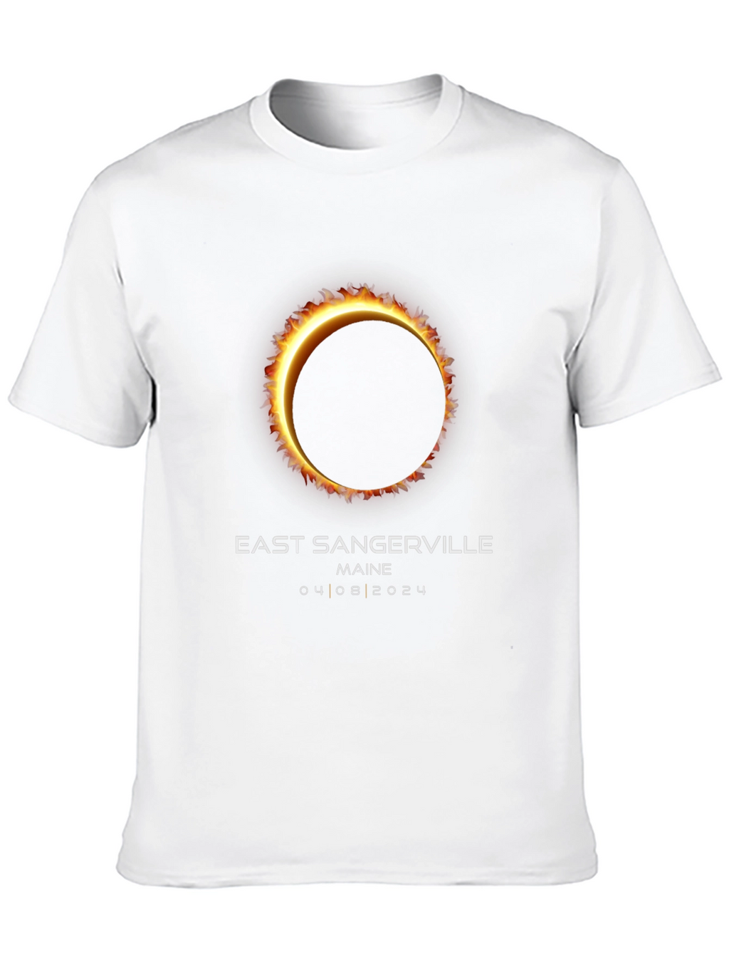 East Sangerville Maine Eclipse T-Shirt