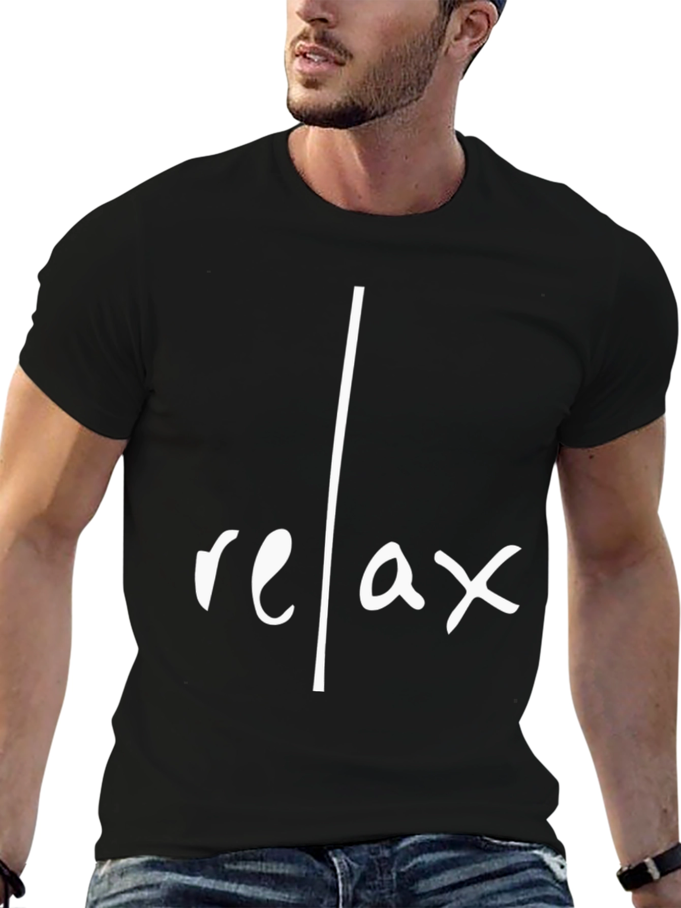 Relax Graphic T-Shirt - Modern Comfort Tee