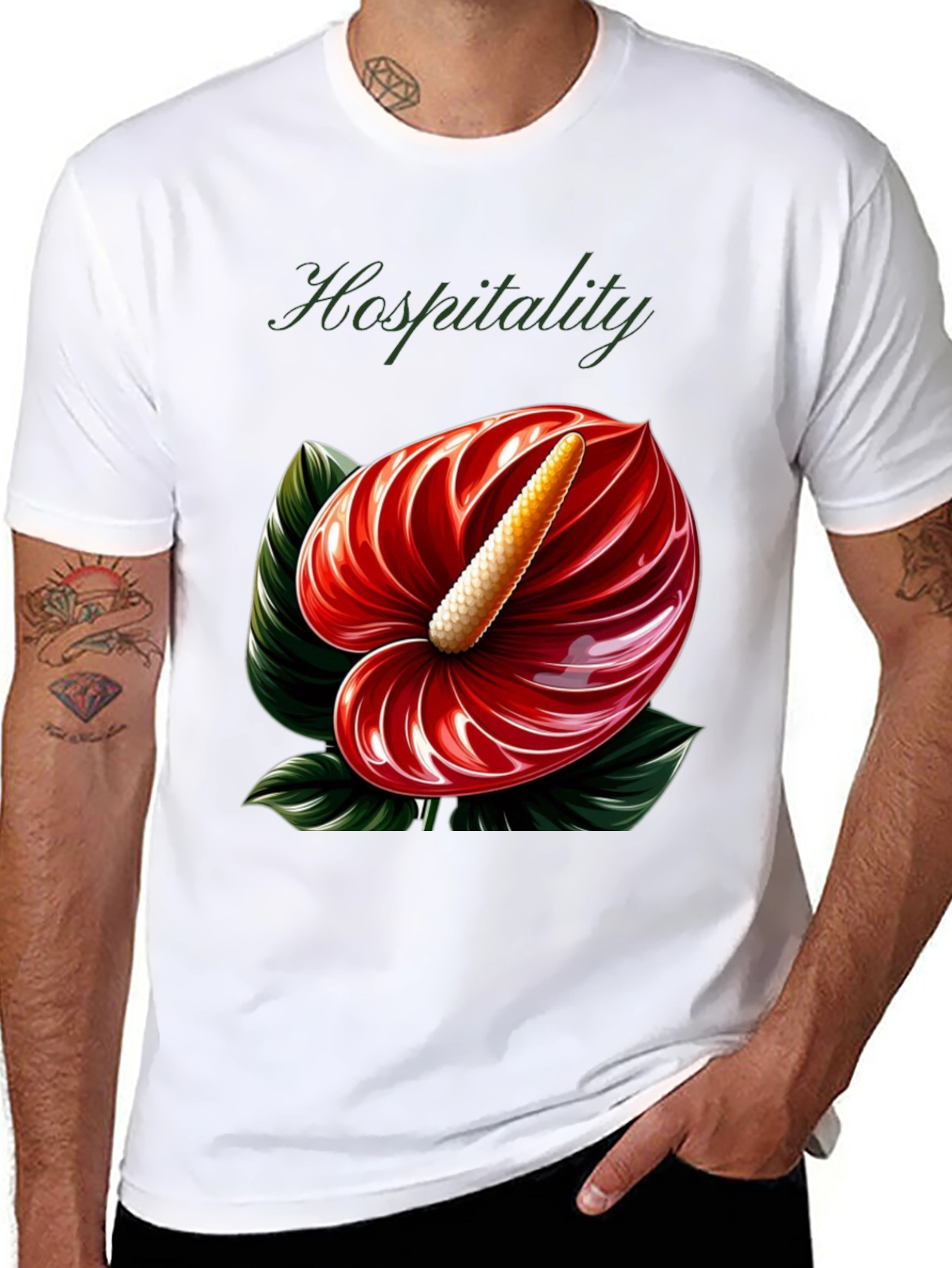 Anthurium Hospitality Tee