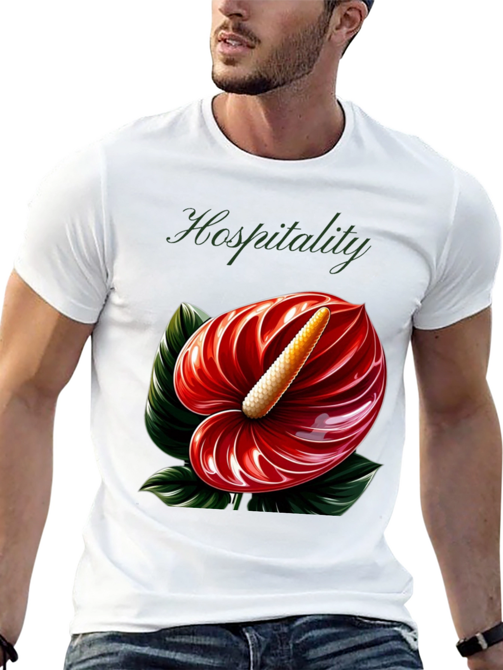Anthurium Hospitality Tee