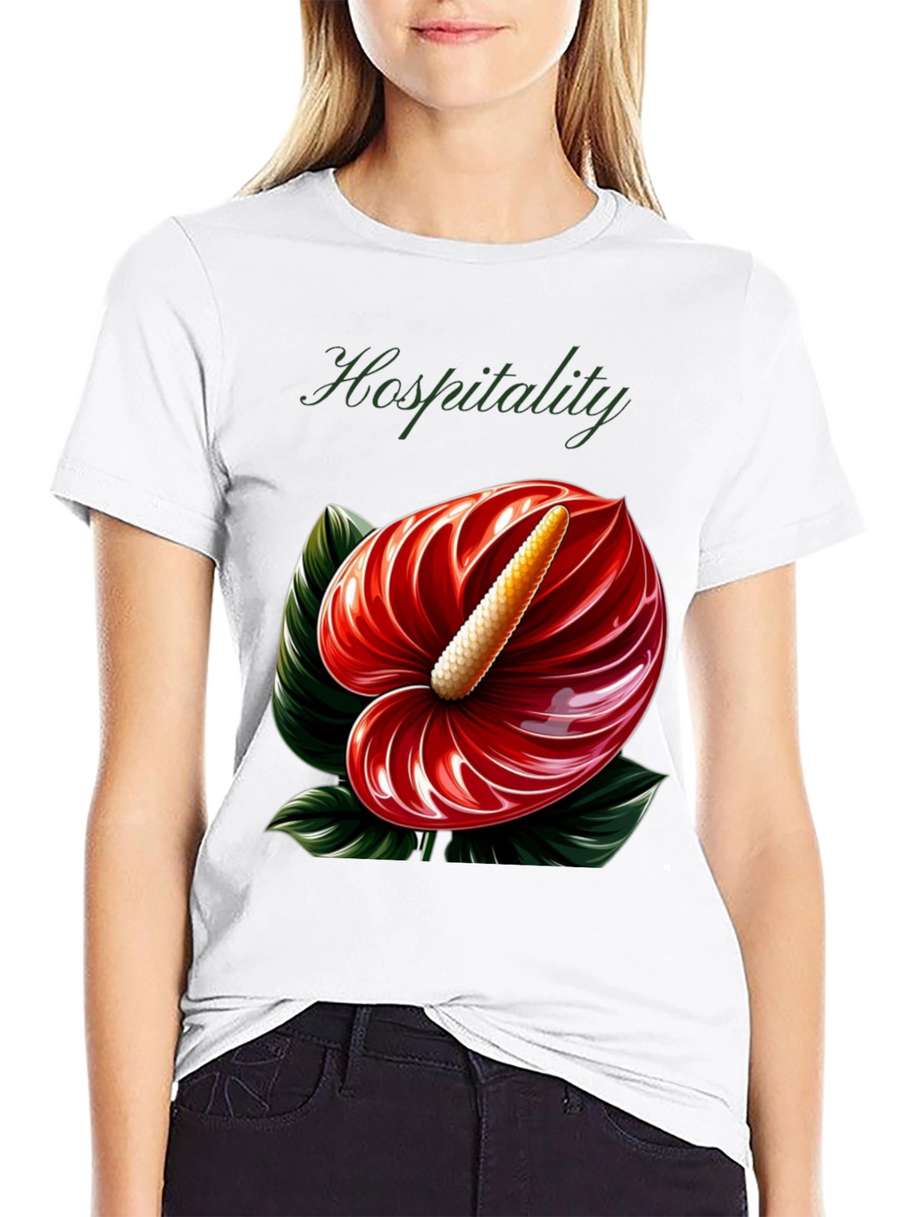 Anthurium Hospitality Tee