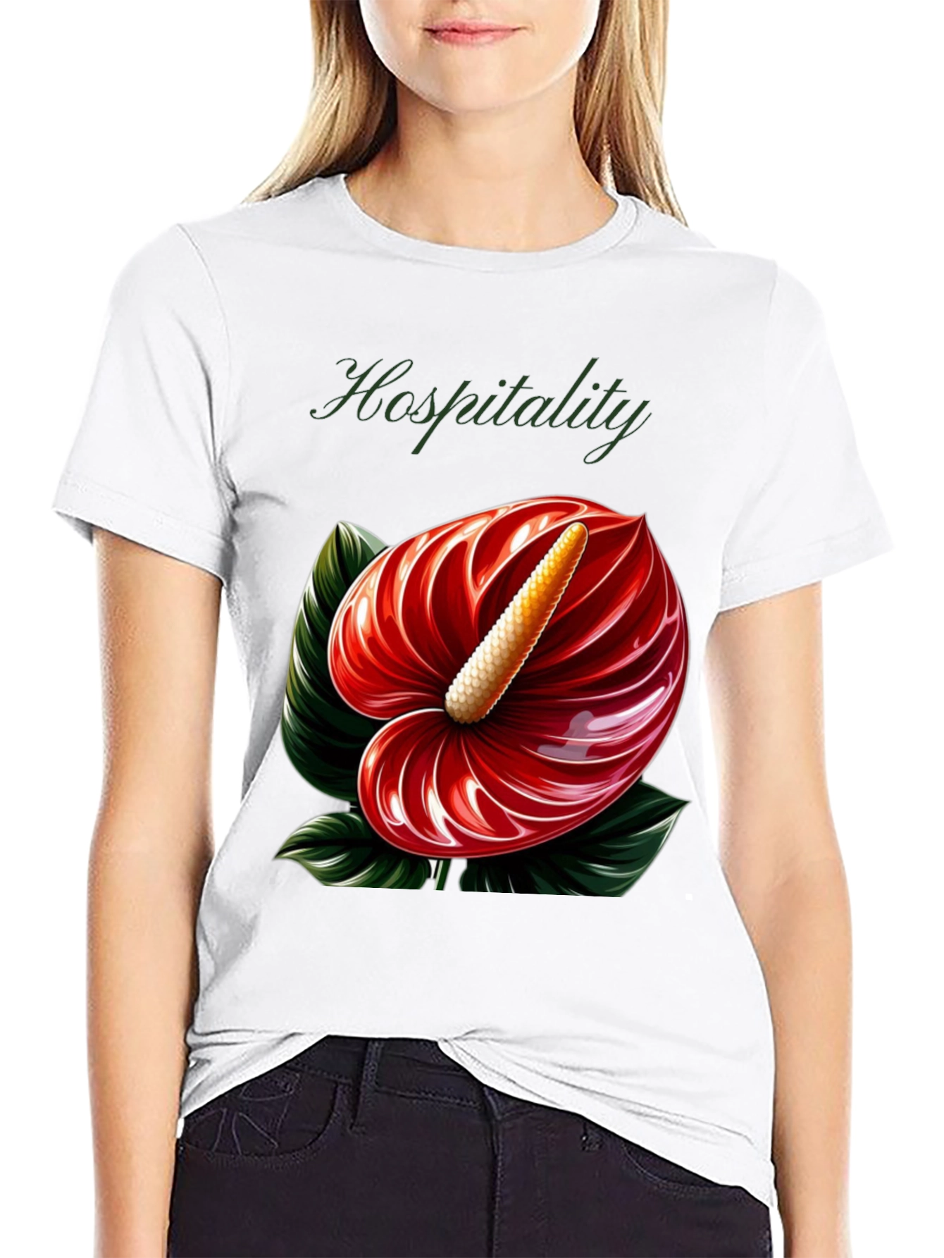 Anthurium Hospitality Tee
