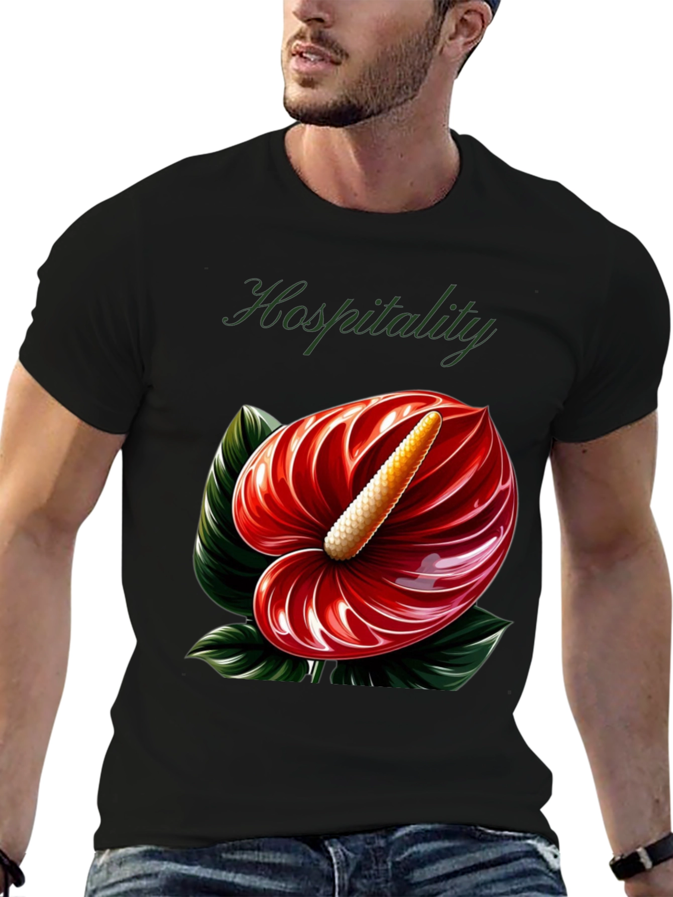 Anthurium Hospitality Tee