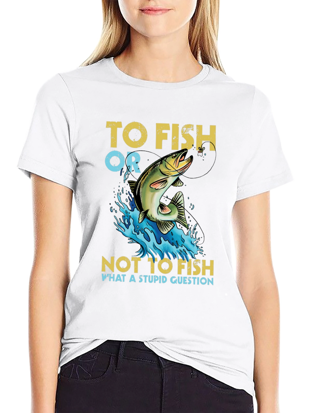 To Fish Or Not To Fish Graphic T-Shirt