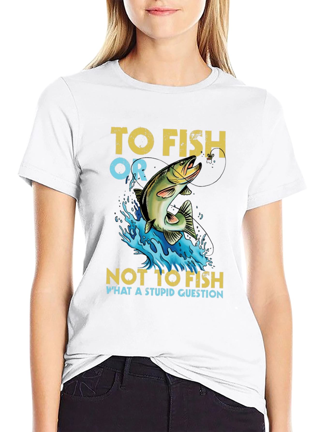 To Fish Or Not To Fish Graphic T-Shirt