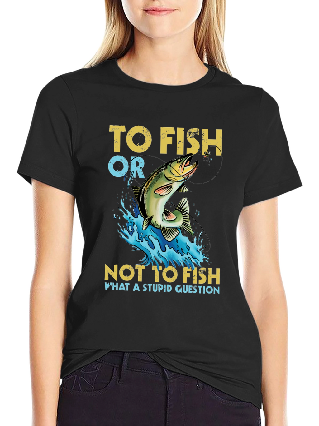 To Fish Or Not To Fish Graphic T-Shirt