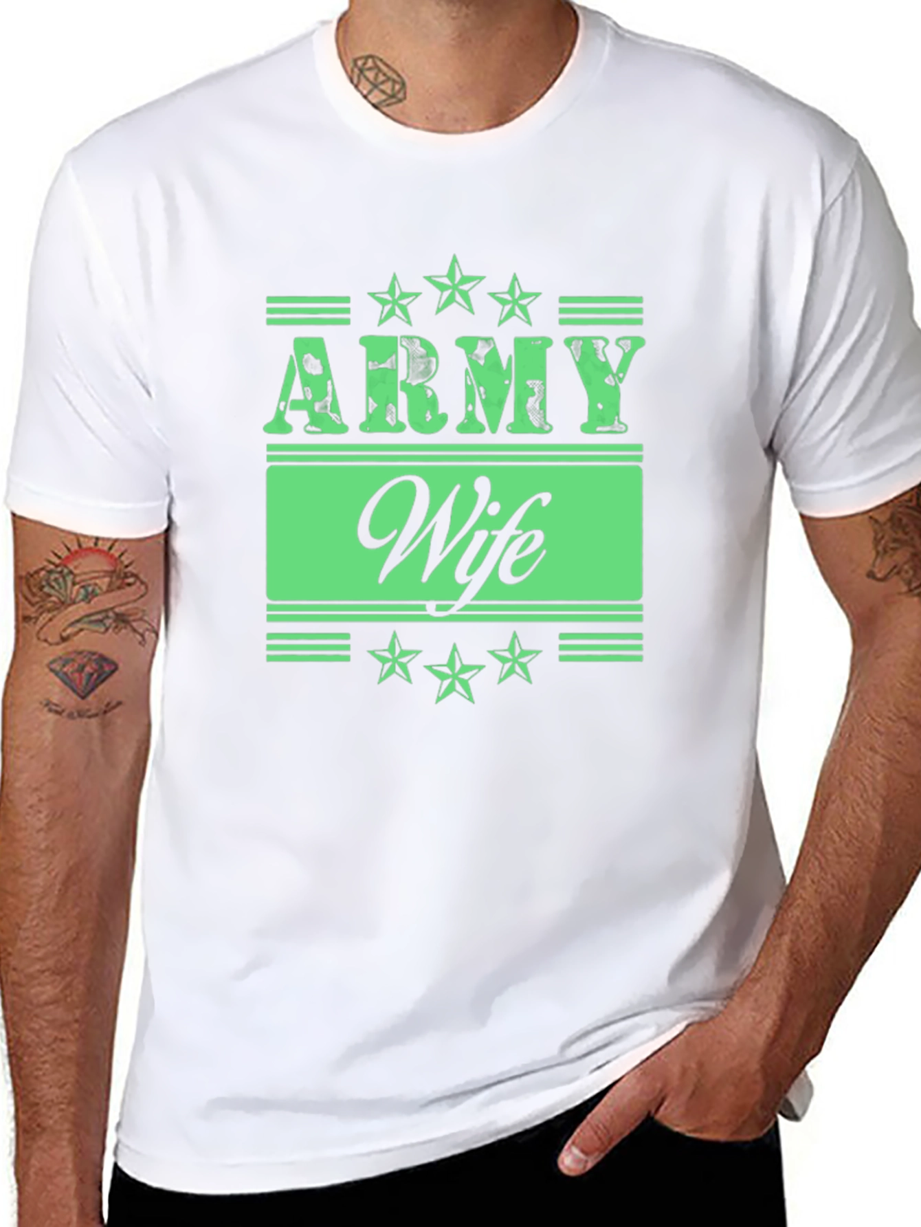 Army Wife Graphic Tee