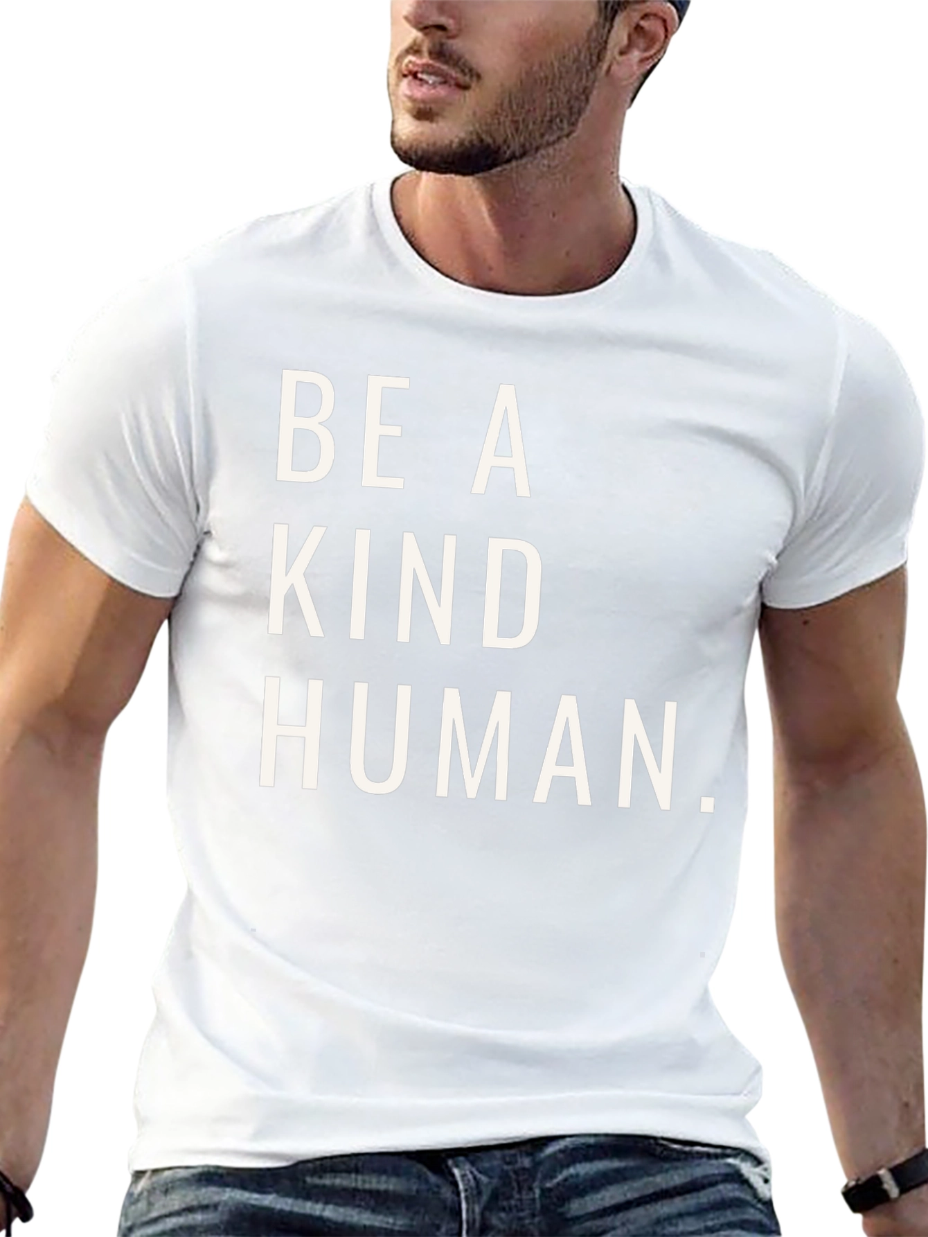 Be A Kind Human T-Shirt - Positive Message Tee