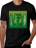Nature T-Shirt - Take Care of Nature Graphic Tee