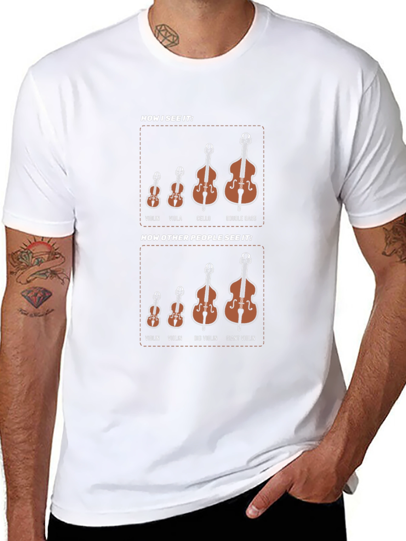 Musicians Humor T-Shirt - How I See It