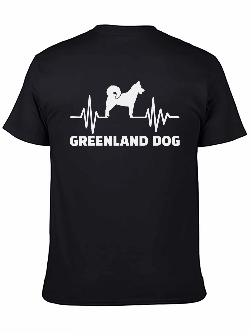 Greenland Dog Heartbeat T-Shirt