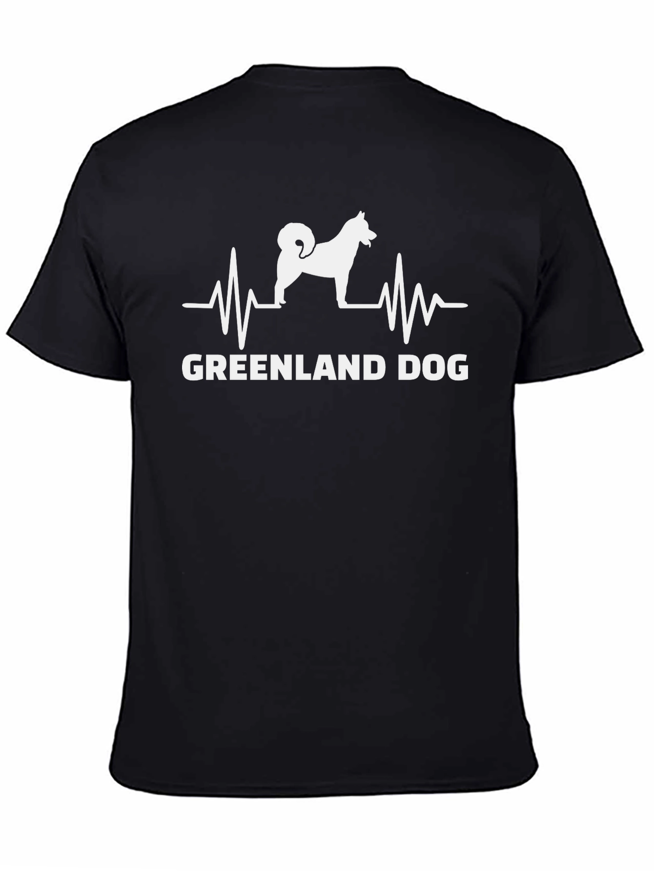 Greenland Dog Heartbeat T-Shirt