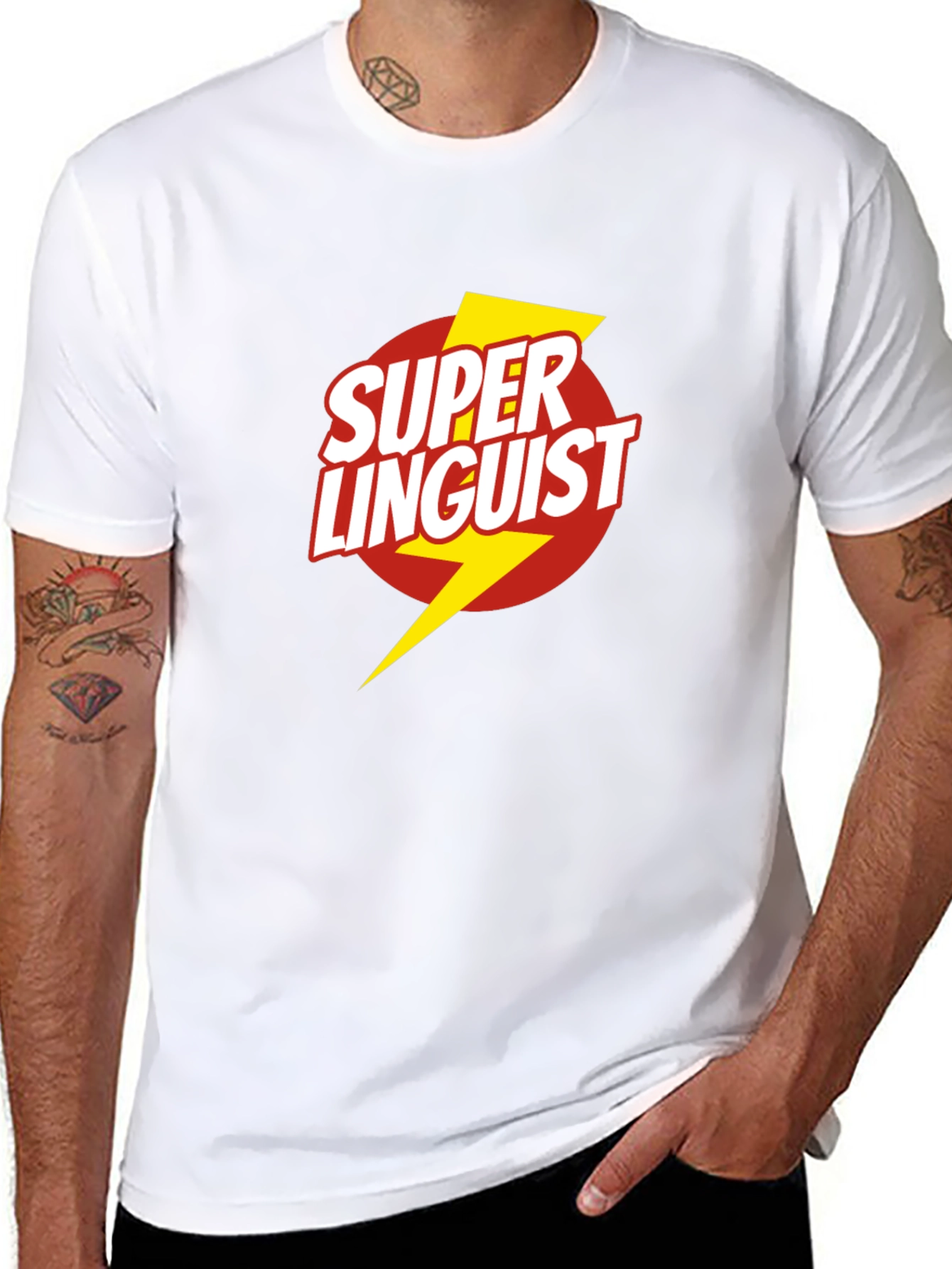 Super Linguist Graphic T-Shirt