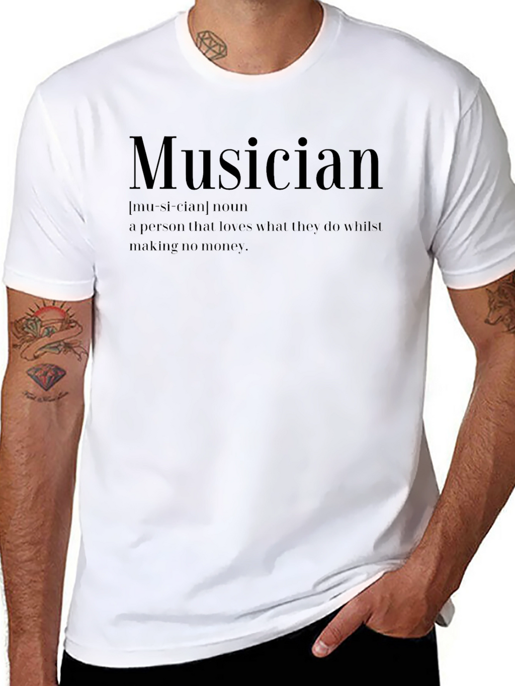 Musician Definition Graphic T-Shirt