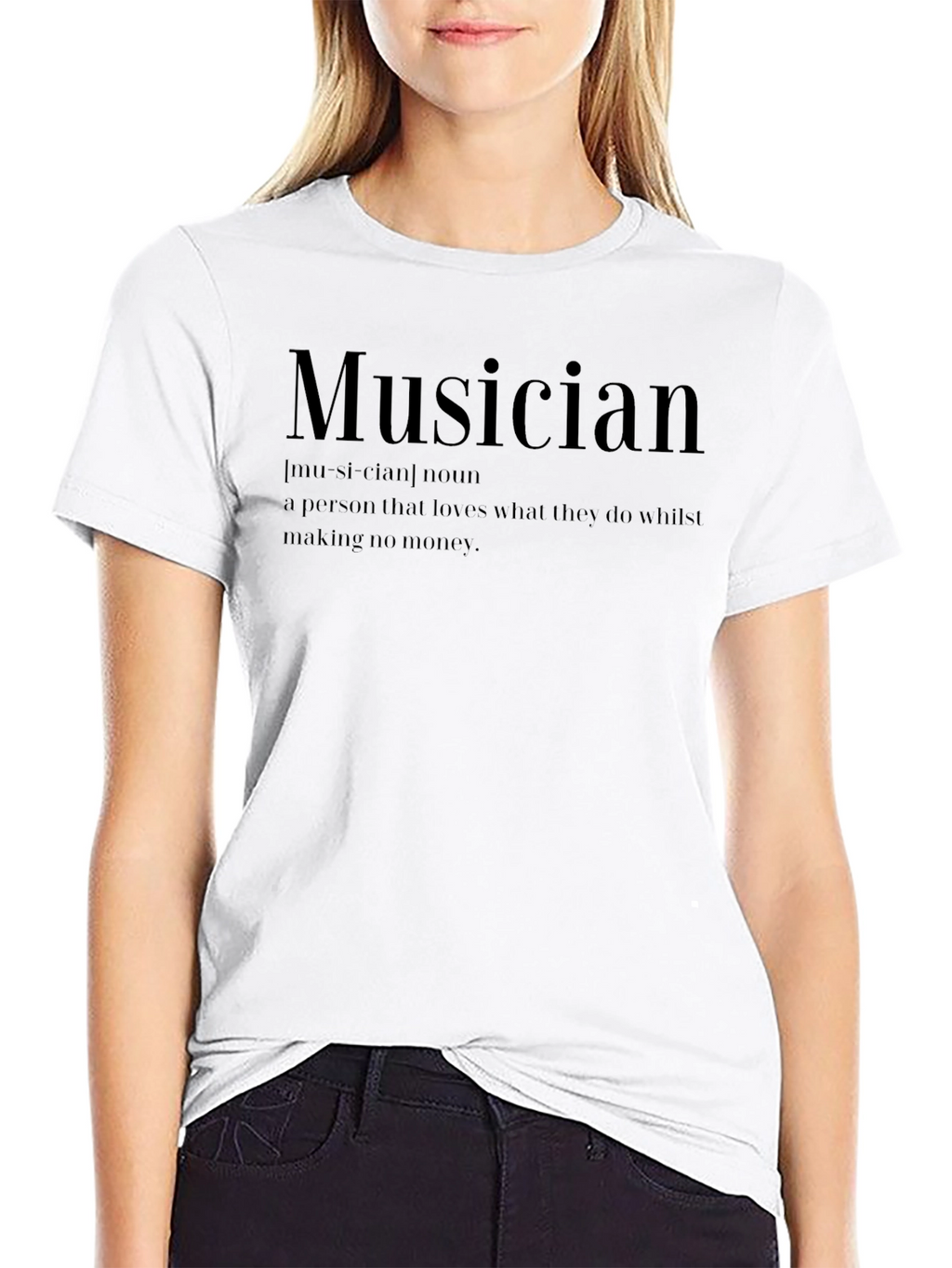 Musician Definition Graphic T-Shirt