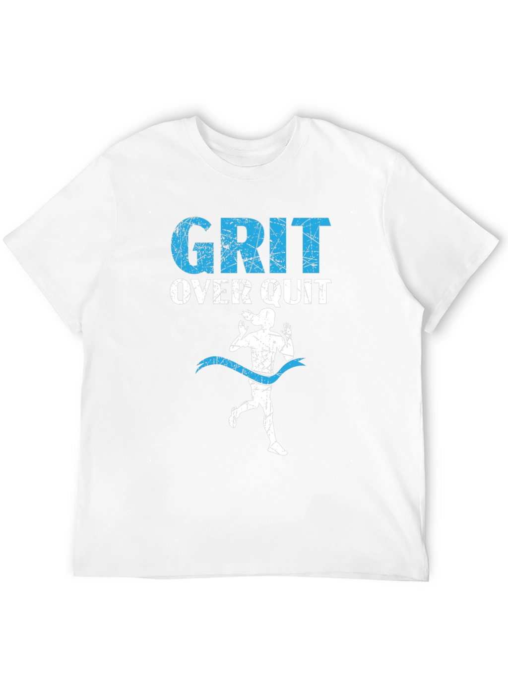 Grit Over Quit Runner Graphic T-Shirt
