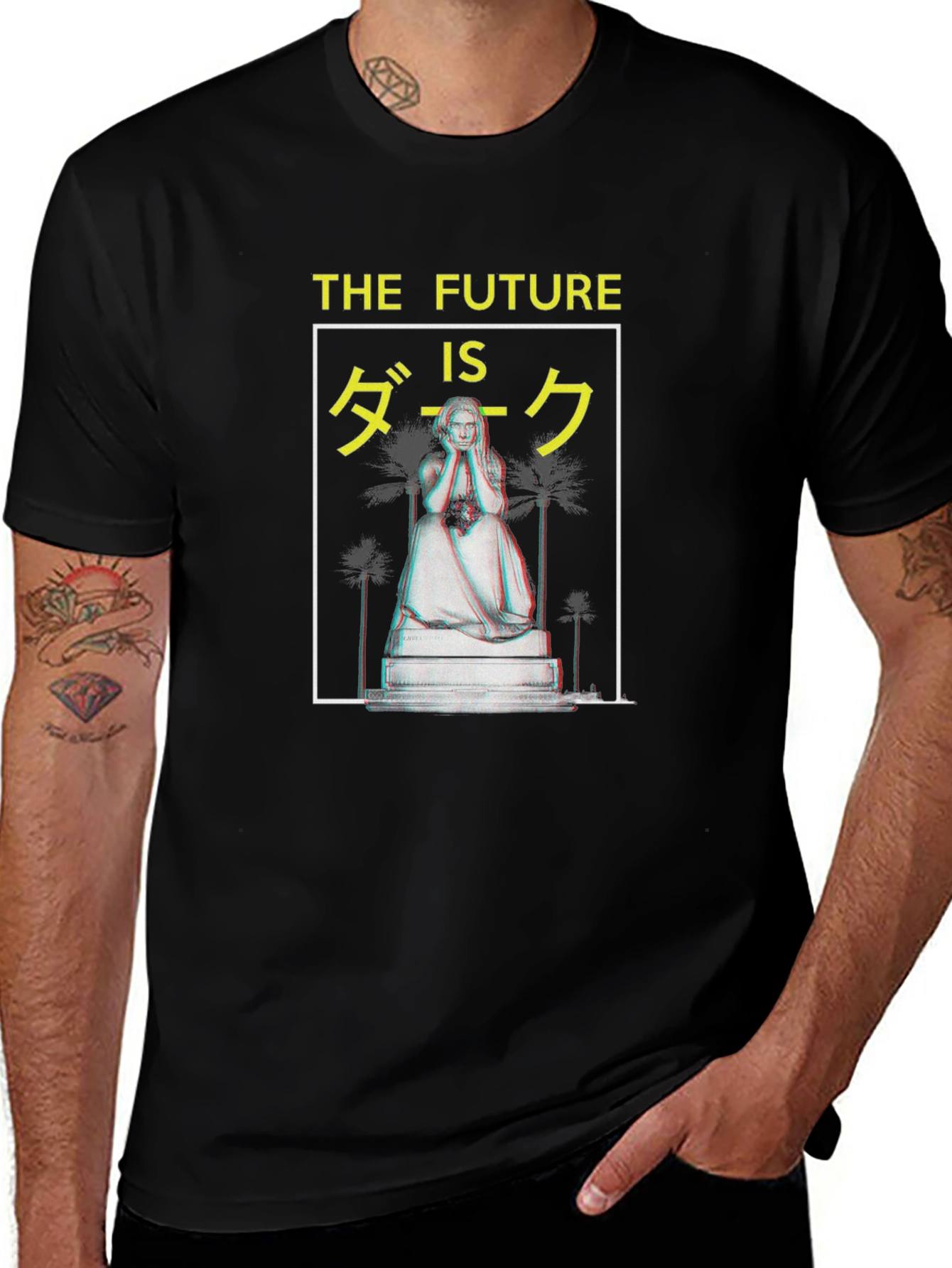 The Future Is Dark T-Shirt - Graphic Tee