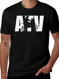 ATV Rider Graphic Tee - Dirt Bike Motocross T-Shirt