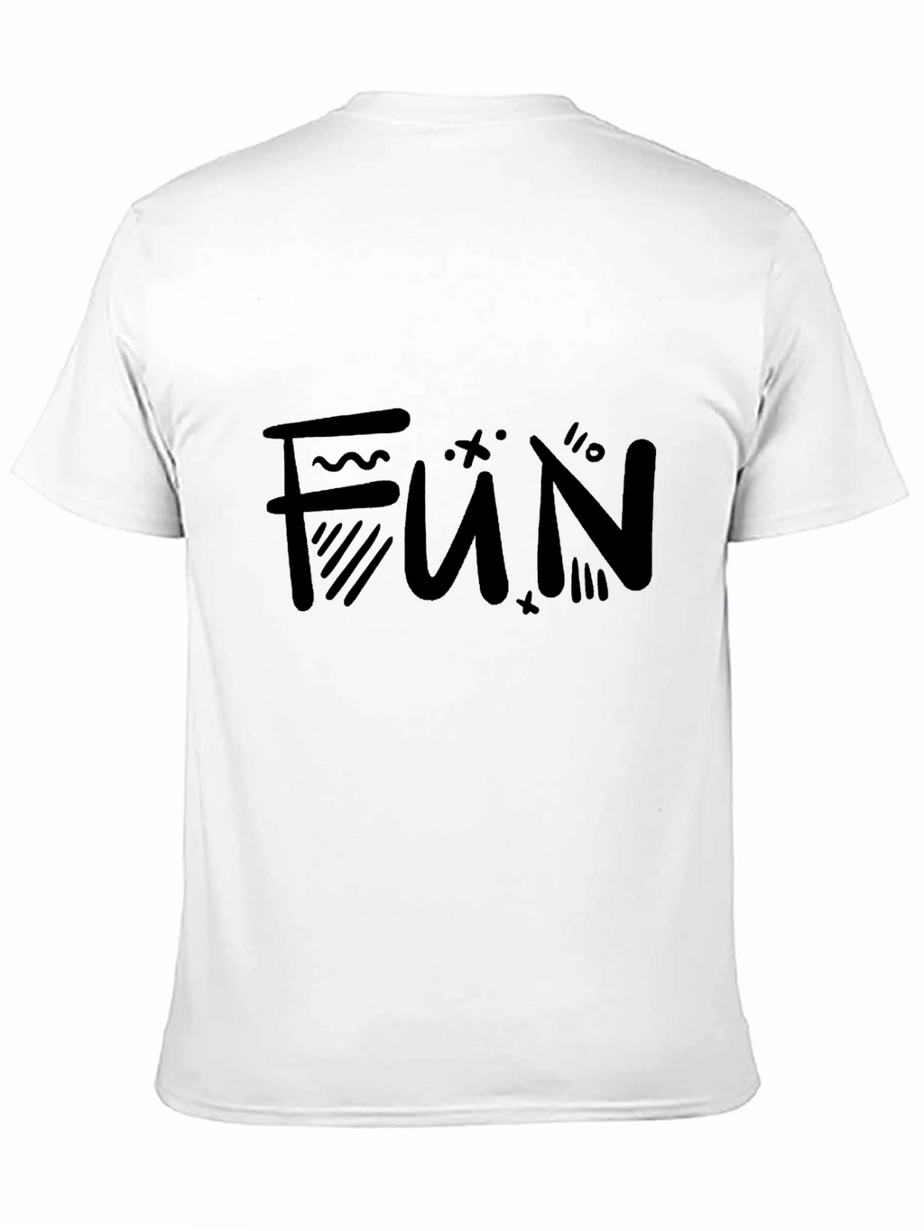 Fun Graphic Black T-Shirt