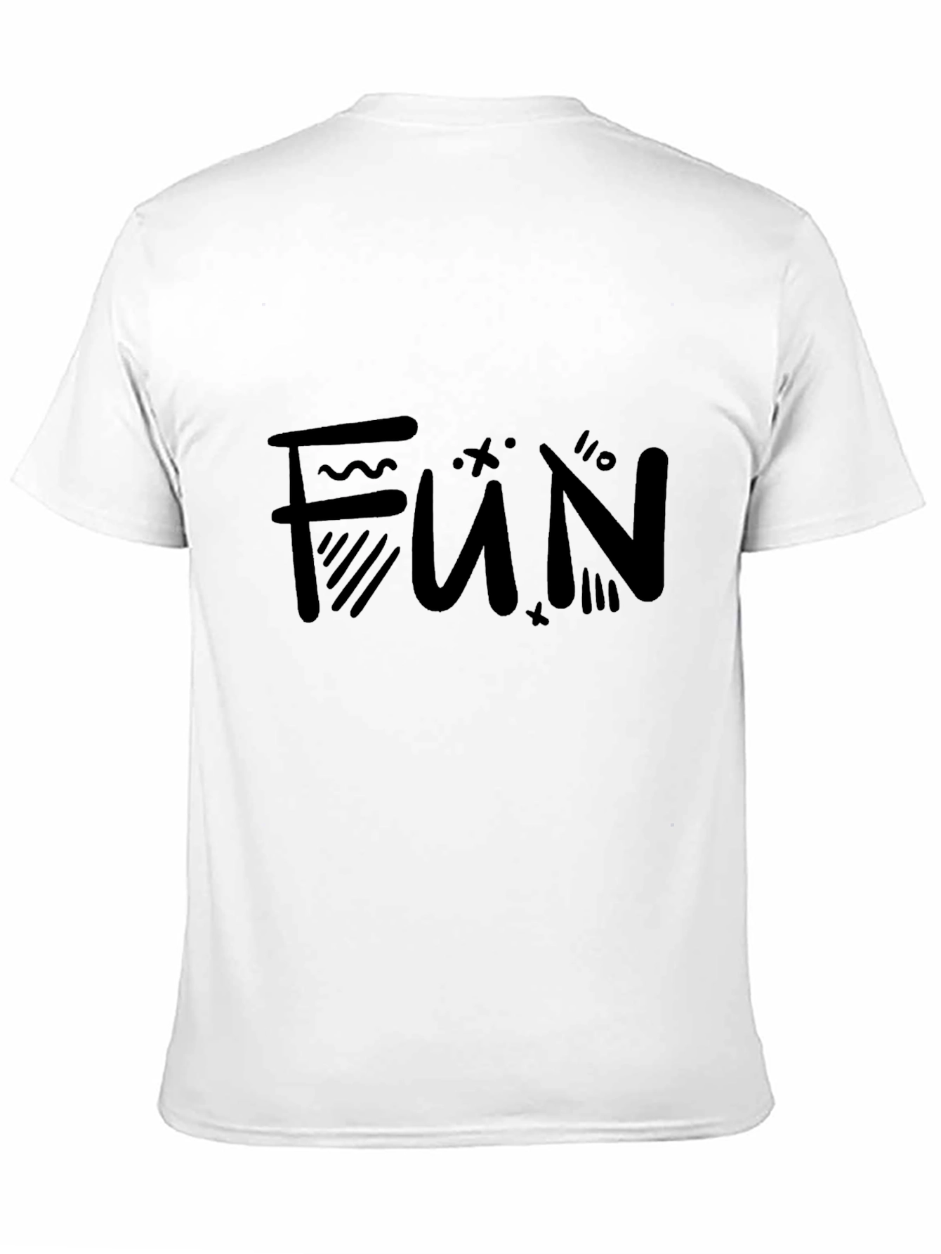 Fun Graphic Black T-Shirt
