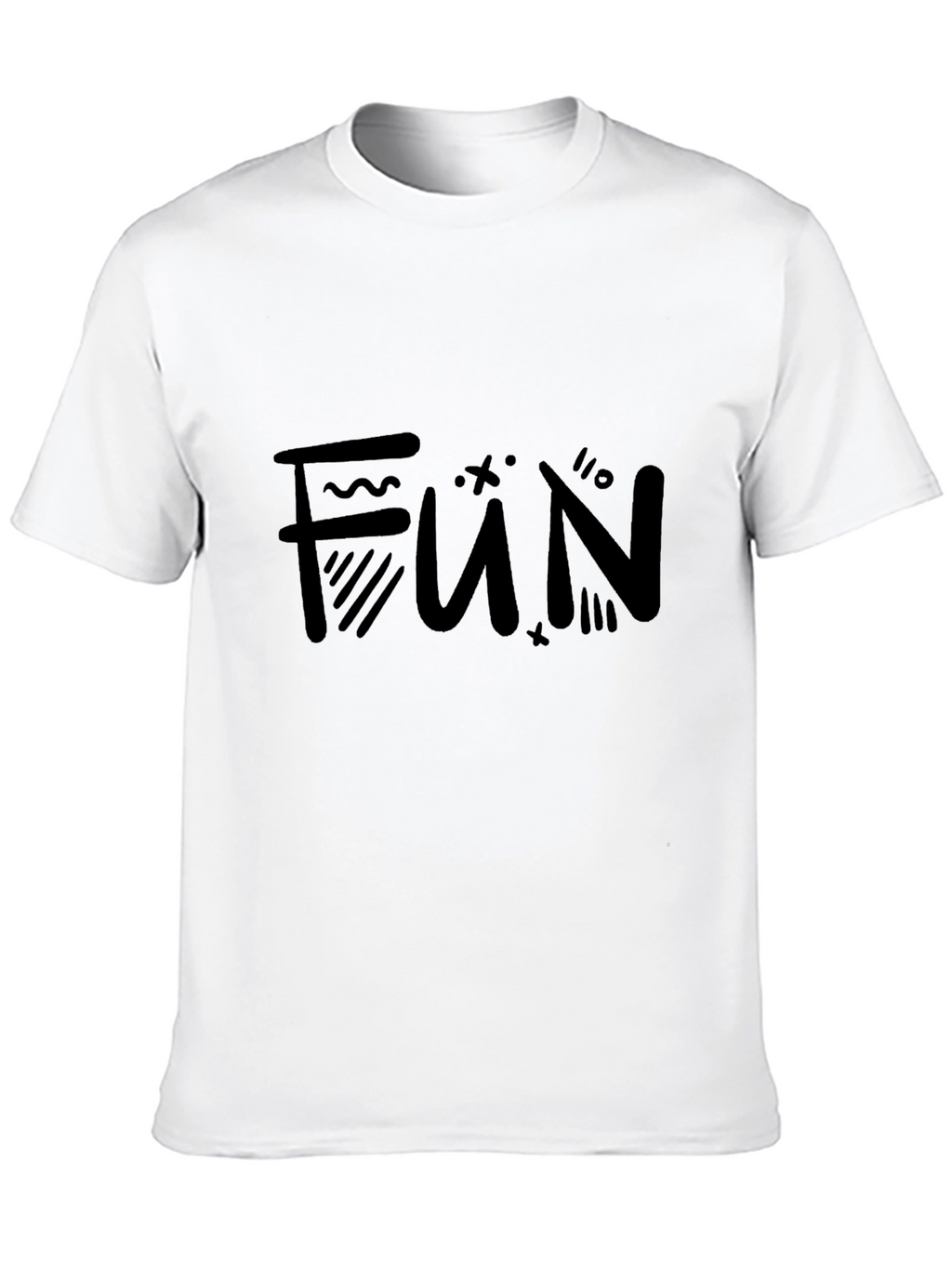 Fun Graphic Black T-Shirt