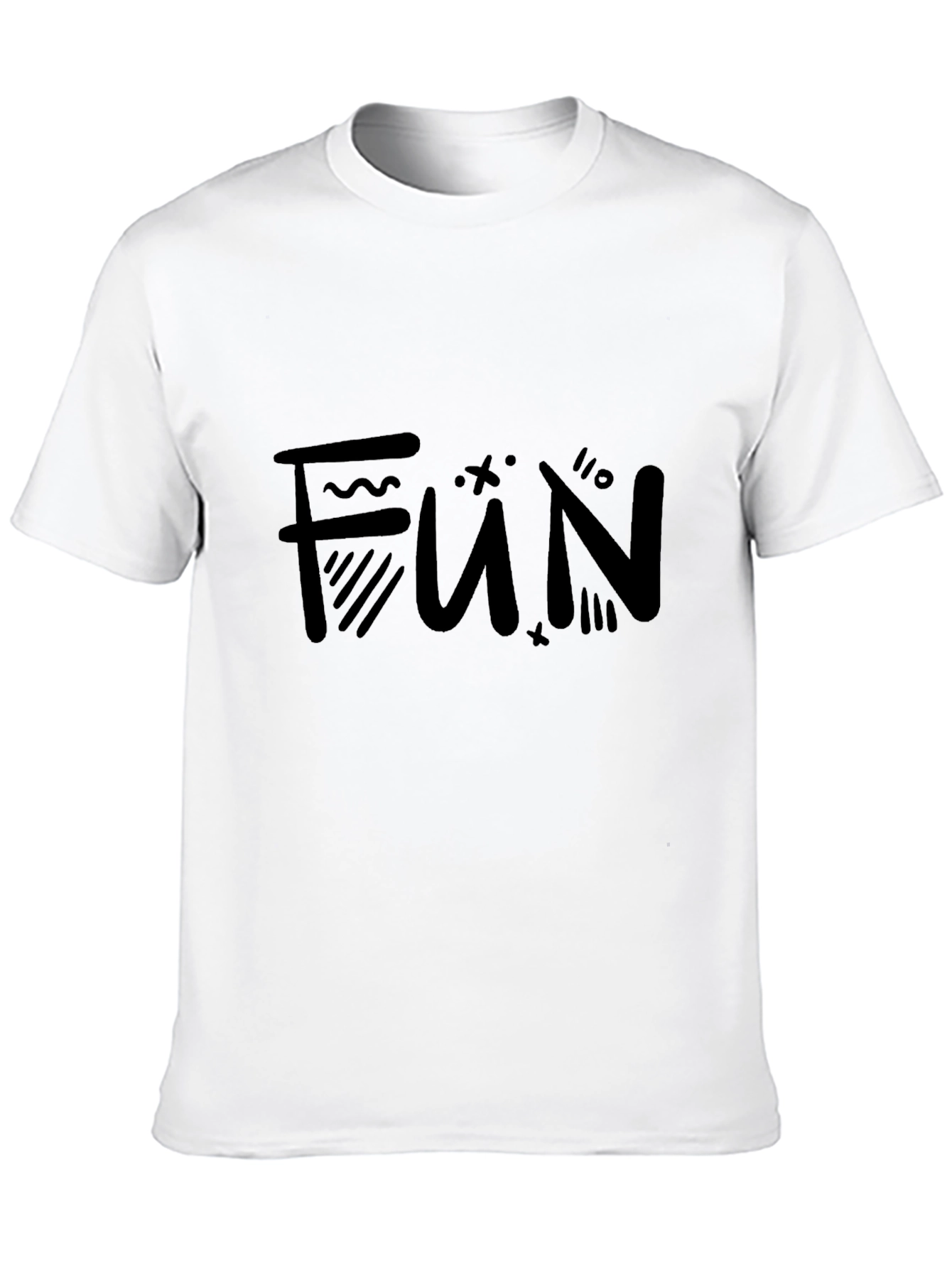 Fun Graphic Black T-Shirt