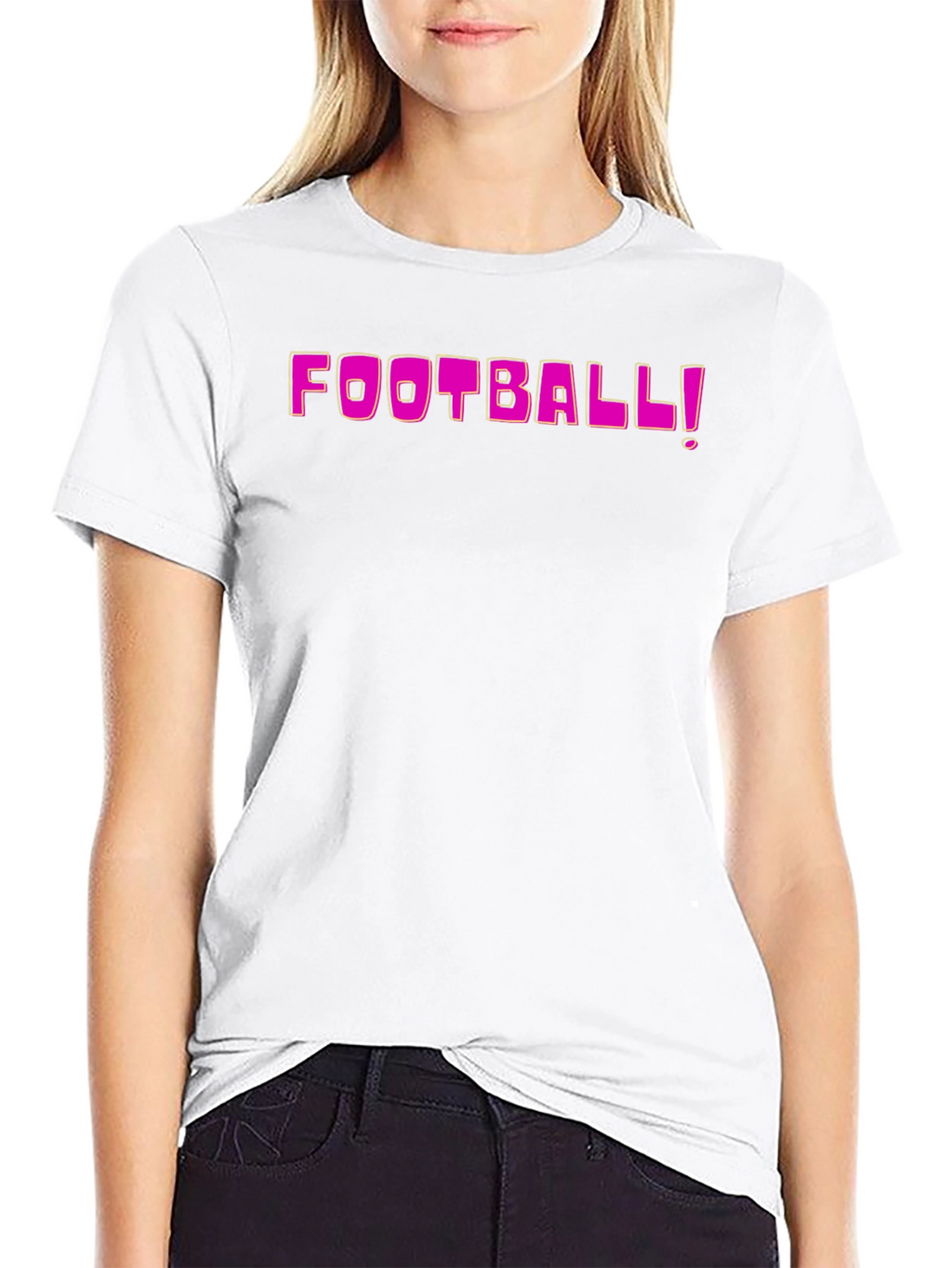 Football Graphic Tee - Fun Style
