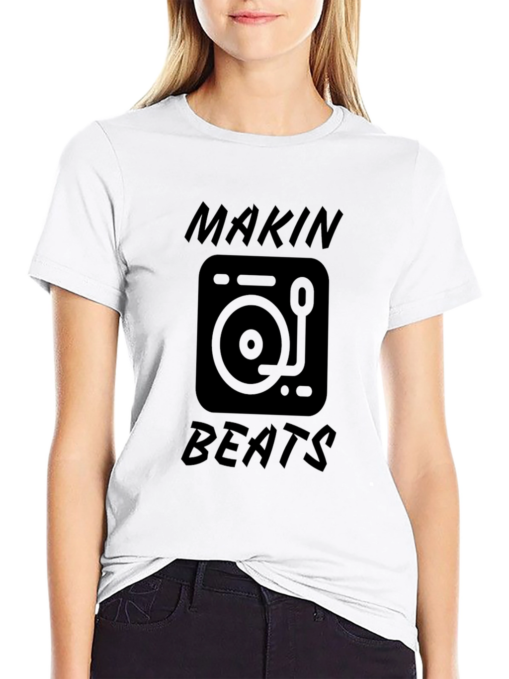 Makin Beats Black Graphic Tee