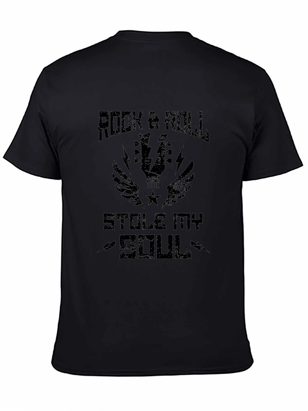 Rock & Roll Stole My Soul Graphic T-Shirt