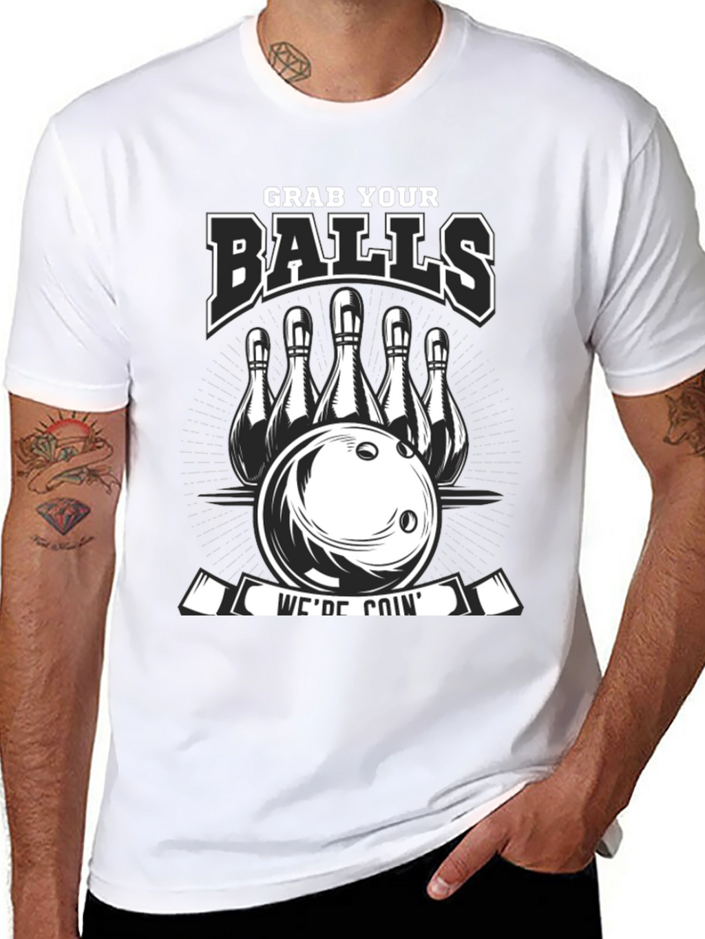 Grab Your Balls Bowling T-Shirt