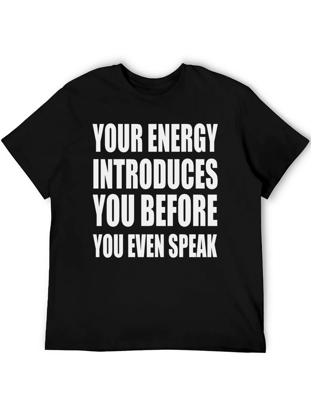 Energy Introduces You Black T-Shirt