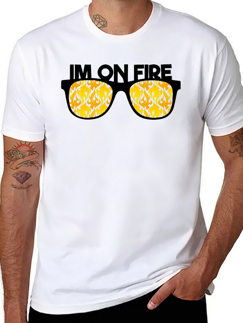 Im On Fire Graphic Tee