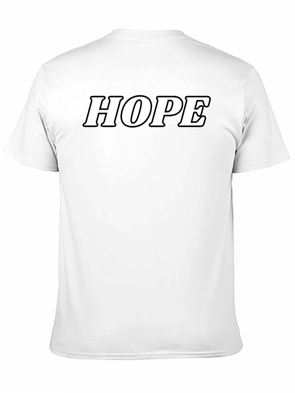 HOPE T-Shirt - Classic Black Cotton Blend Tee