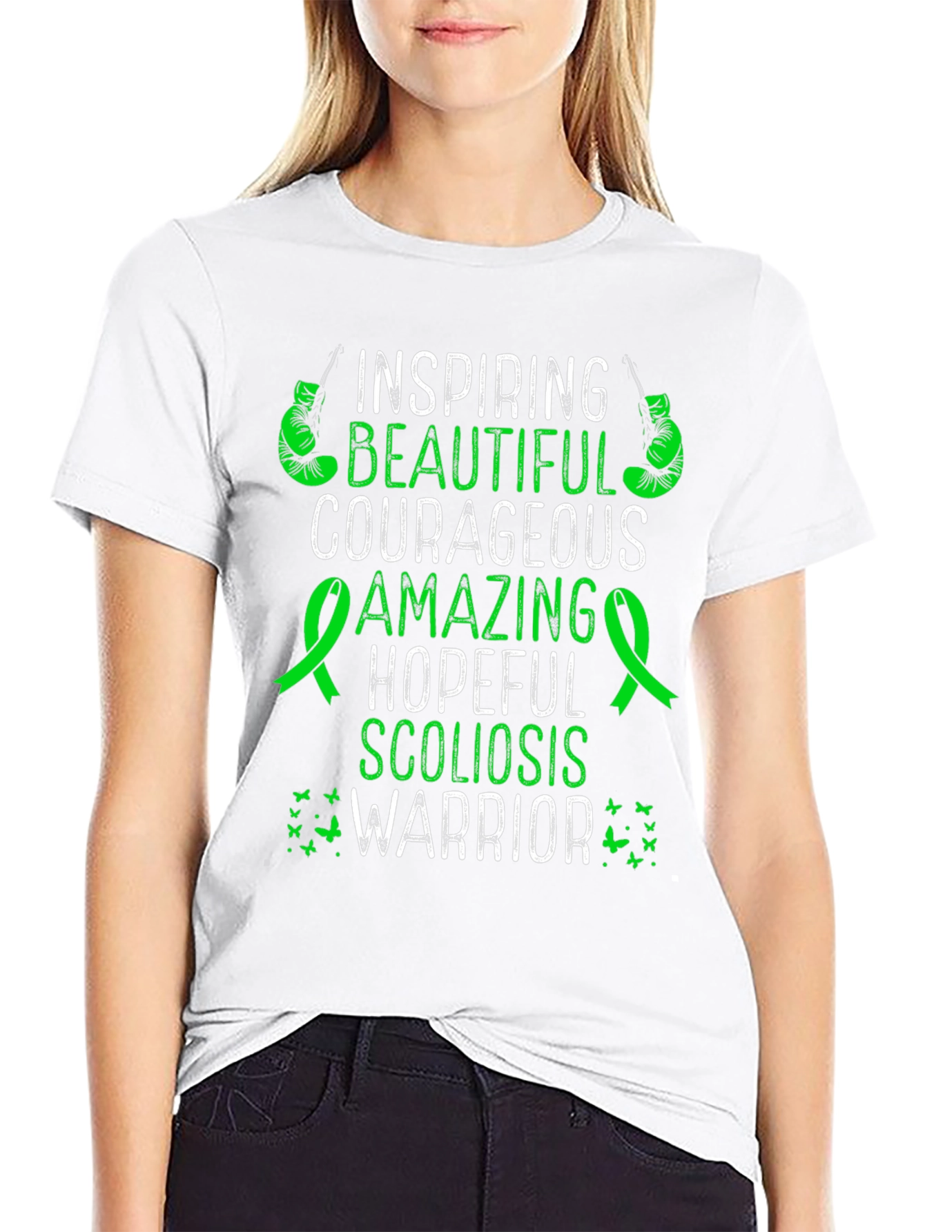 Inspiring Scoliosis Warrior T-Shirt