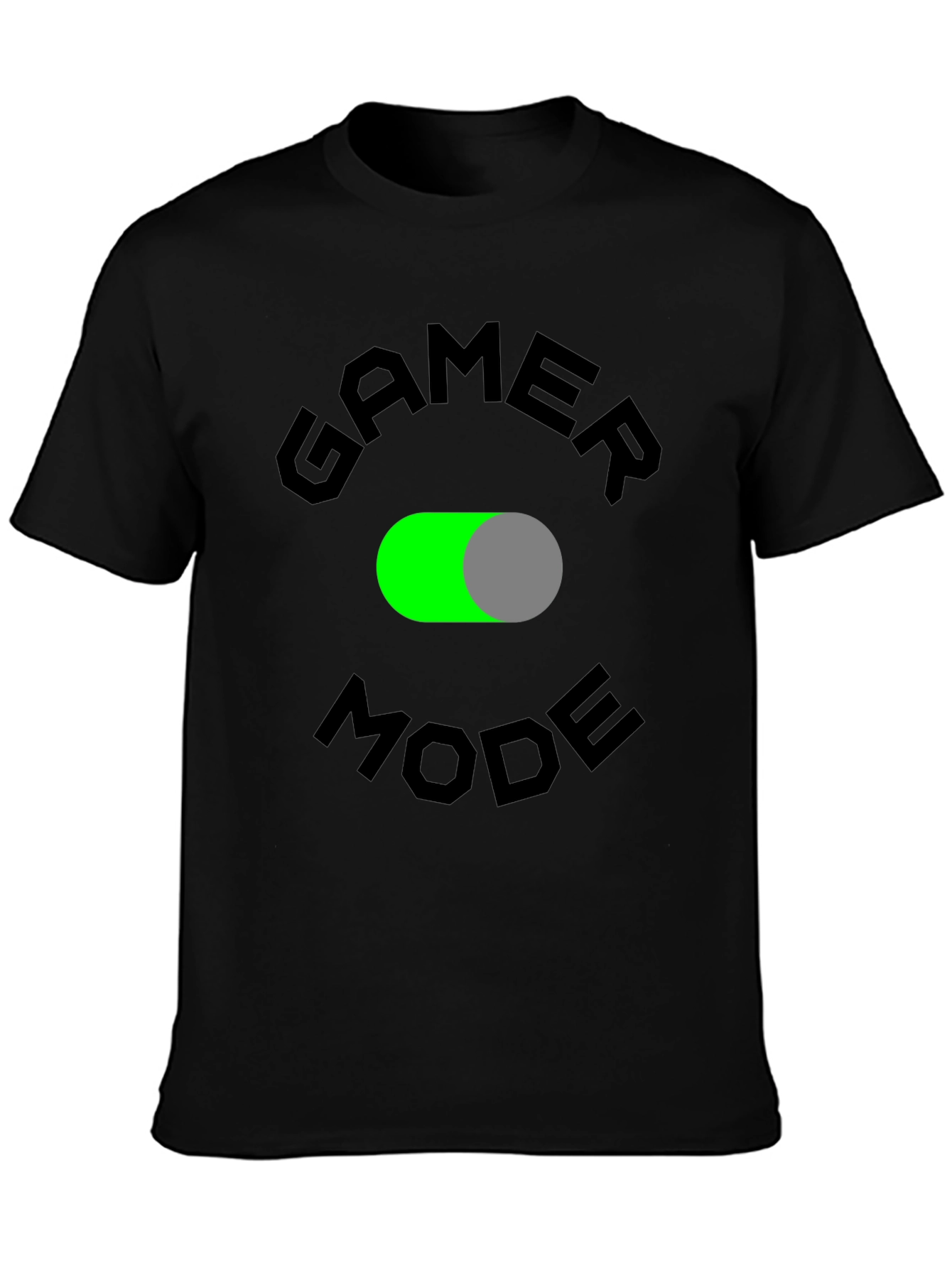 Gamer Mode Activated Black T-Shirt