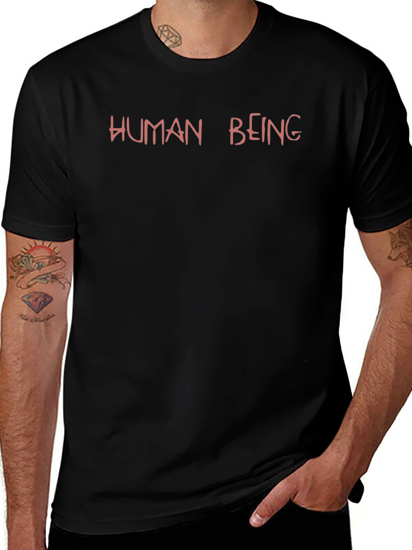 Human Being Graphic Print Tee