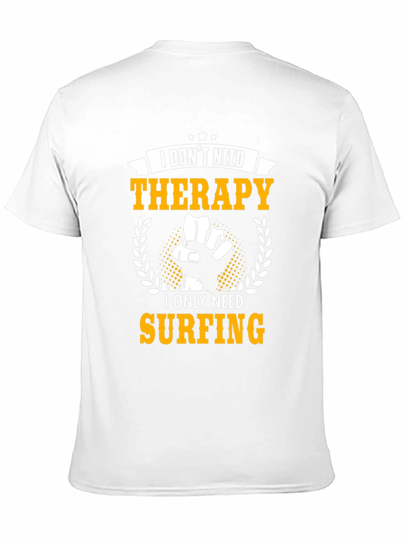 I Only Need Surfing T-Shirt - Black Graphic Tee