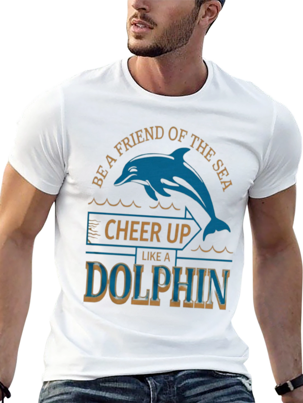 Be a Friend of the Sea Dolphin T-Shirt