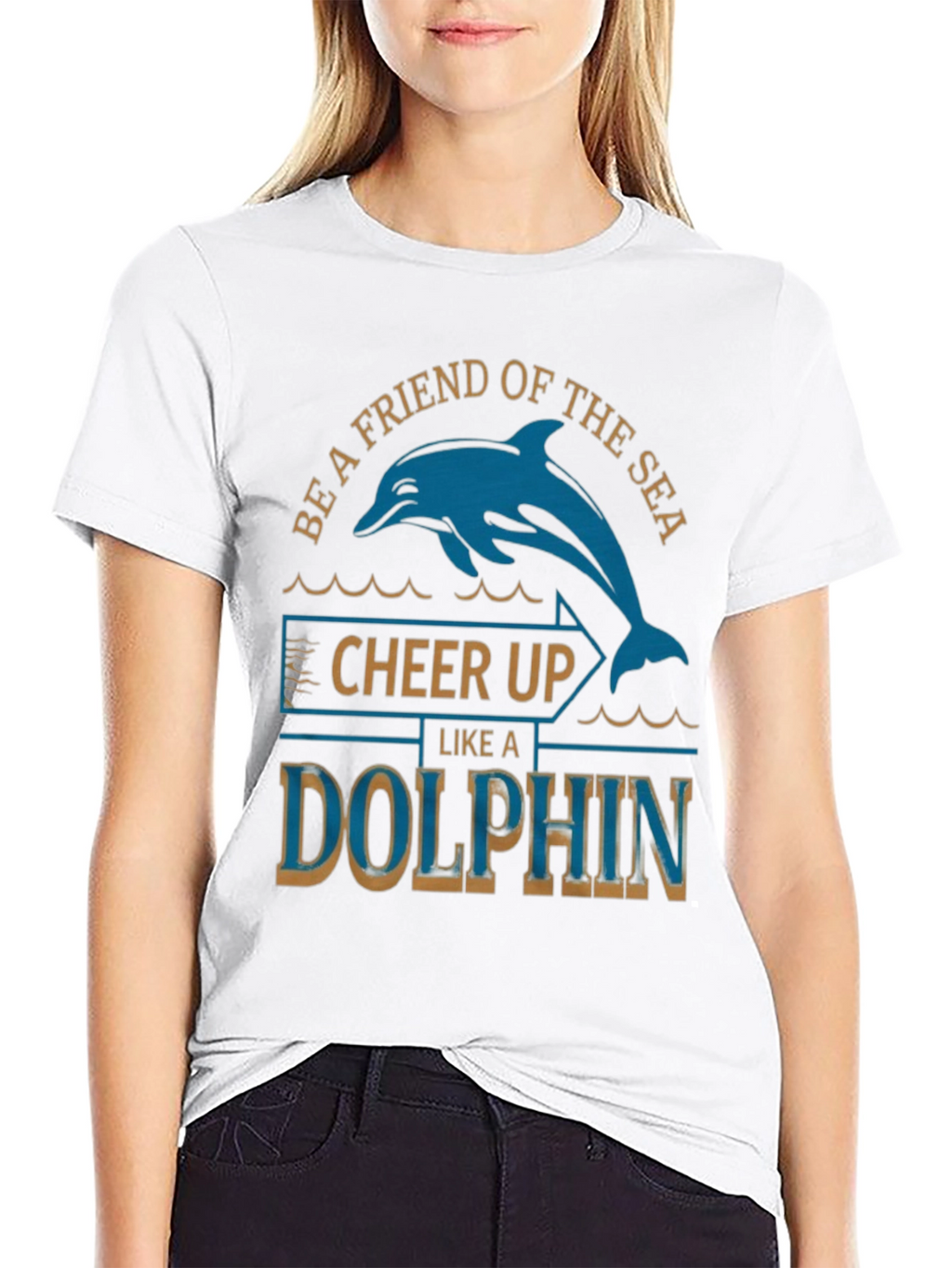 Be a Friend of the Sea Dolphin T-Shirt