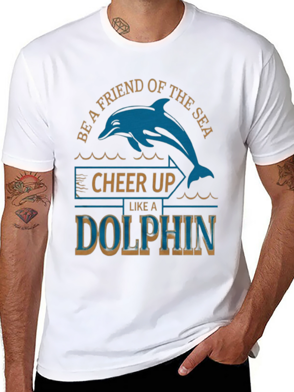 Be a Friend of the Sea Dolphin T-Shirt