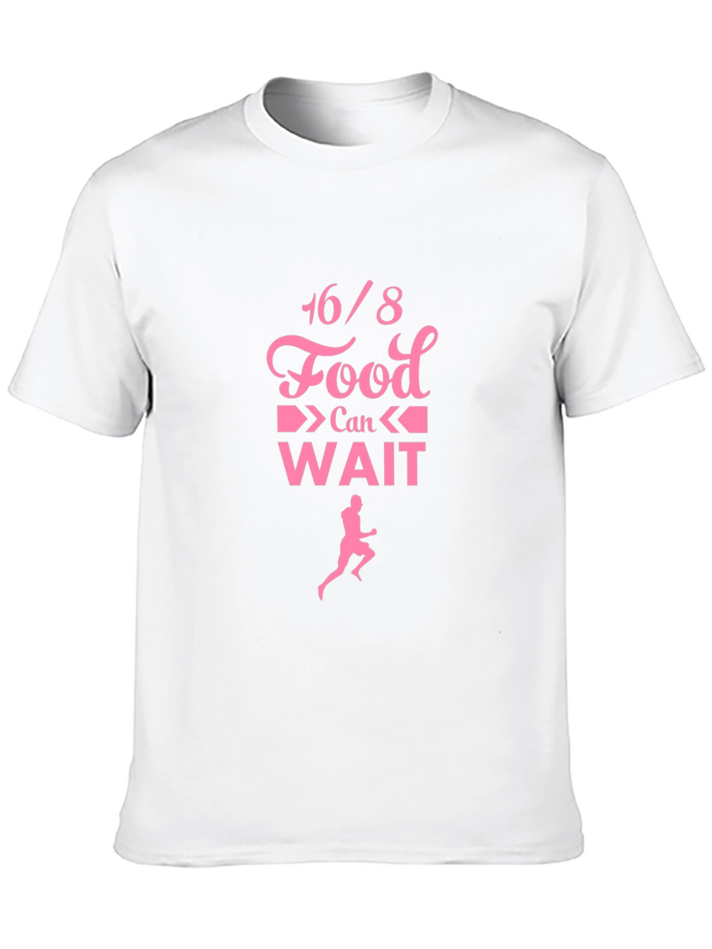16/8 Food Can Wait T-Shirt - Intermittent Fasting Tee