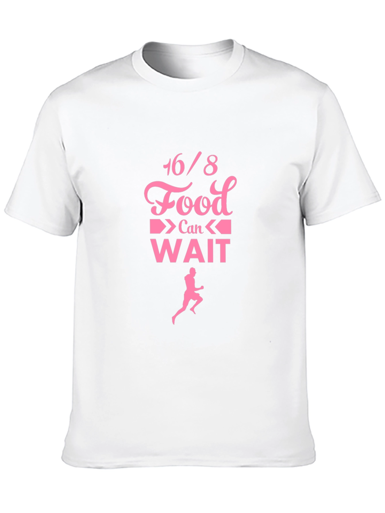 16/8 Food Can Wait T-Shirt - Intermittent Fasting Tee
