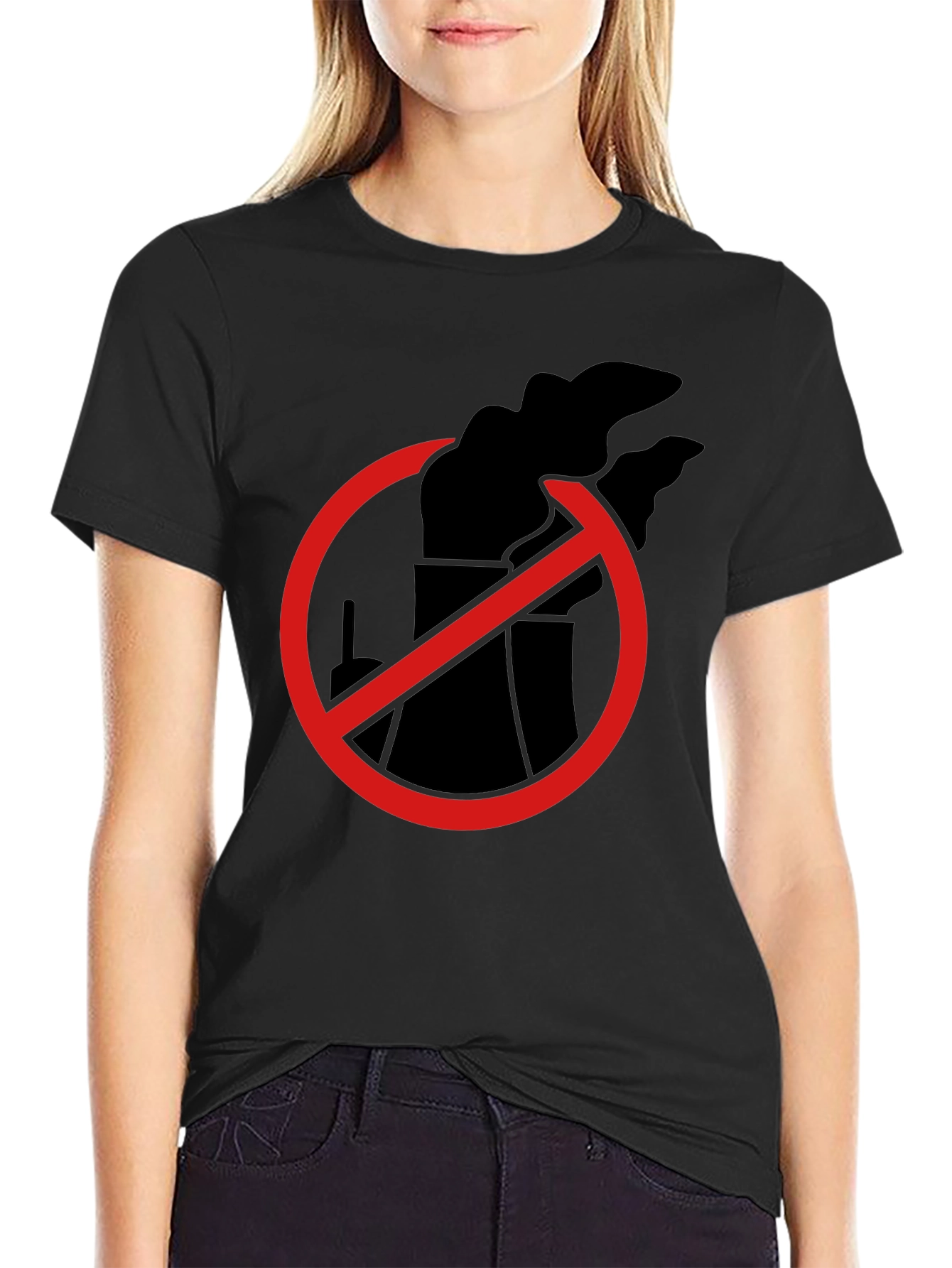 Anti Nuclear Power Plant T-Shirt