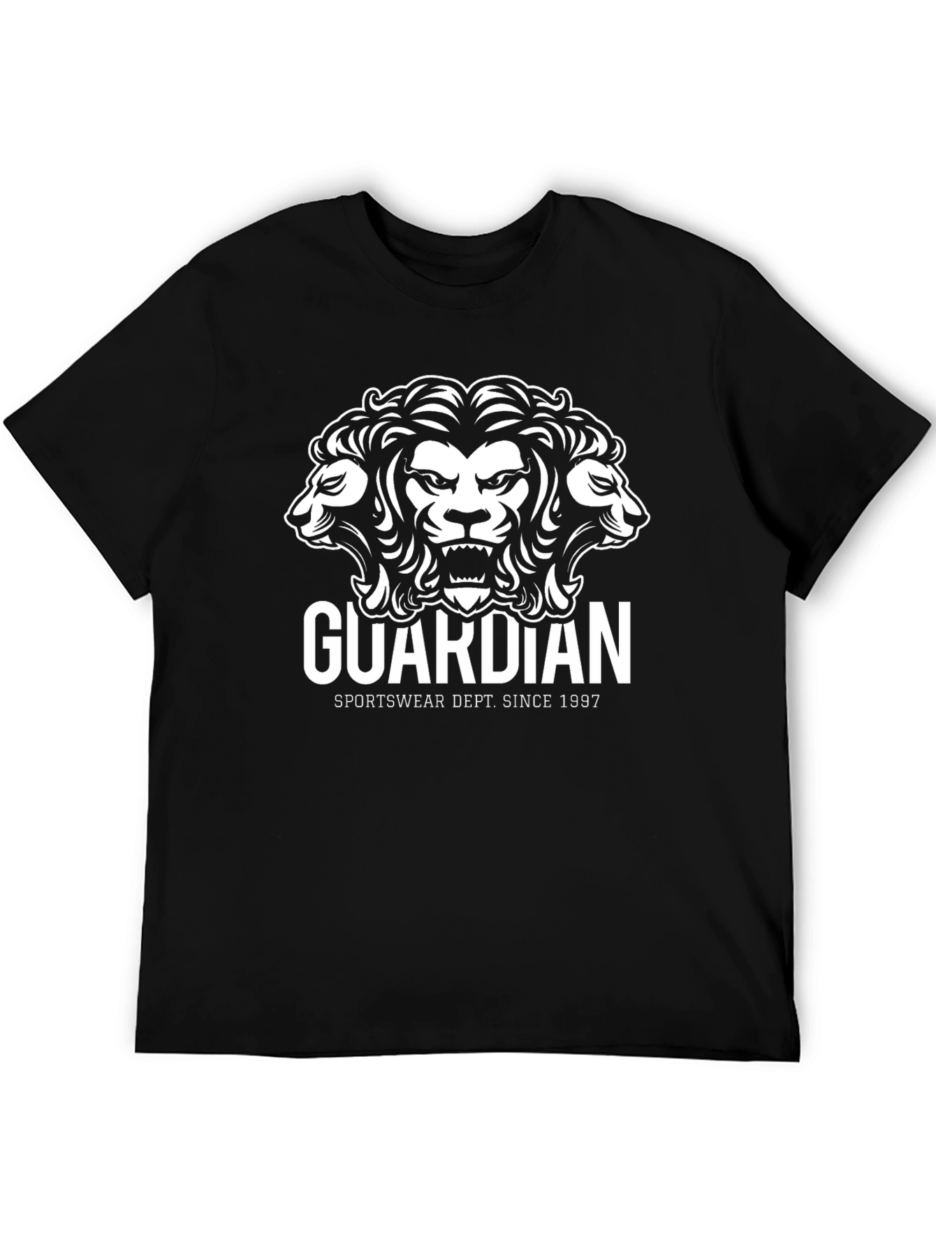 Guardian Lion Black T-Shirt