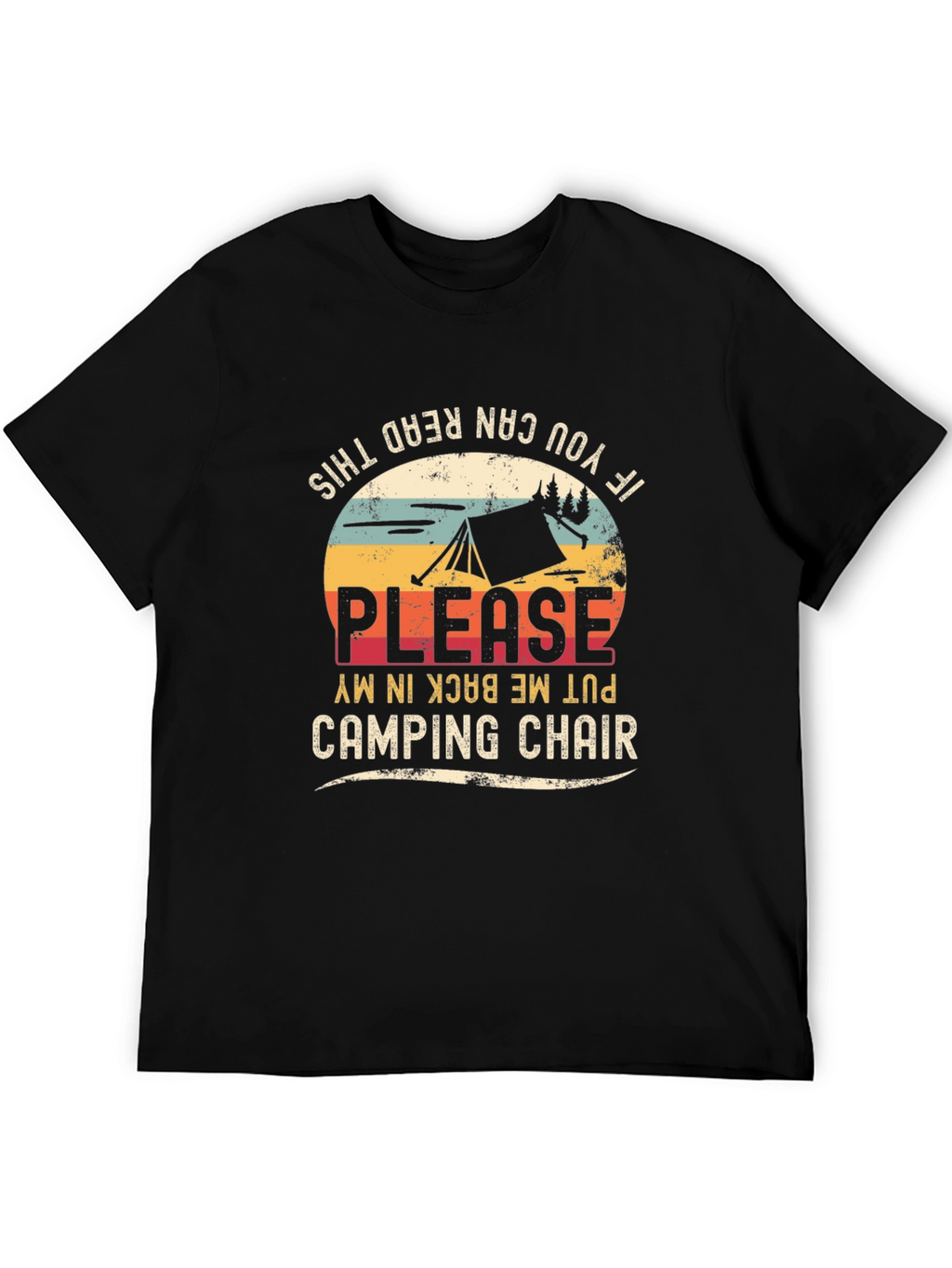 Camping Chair Graphic Tee