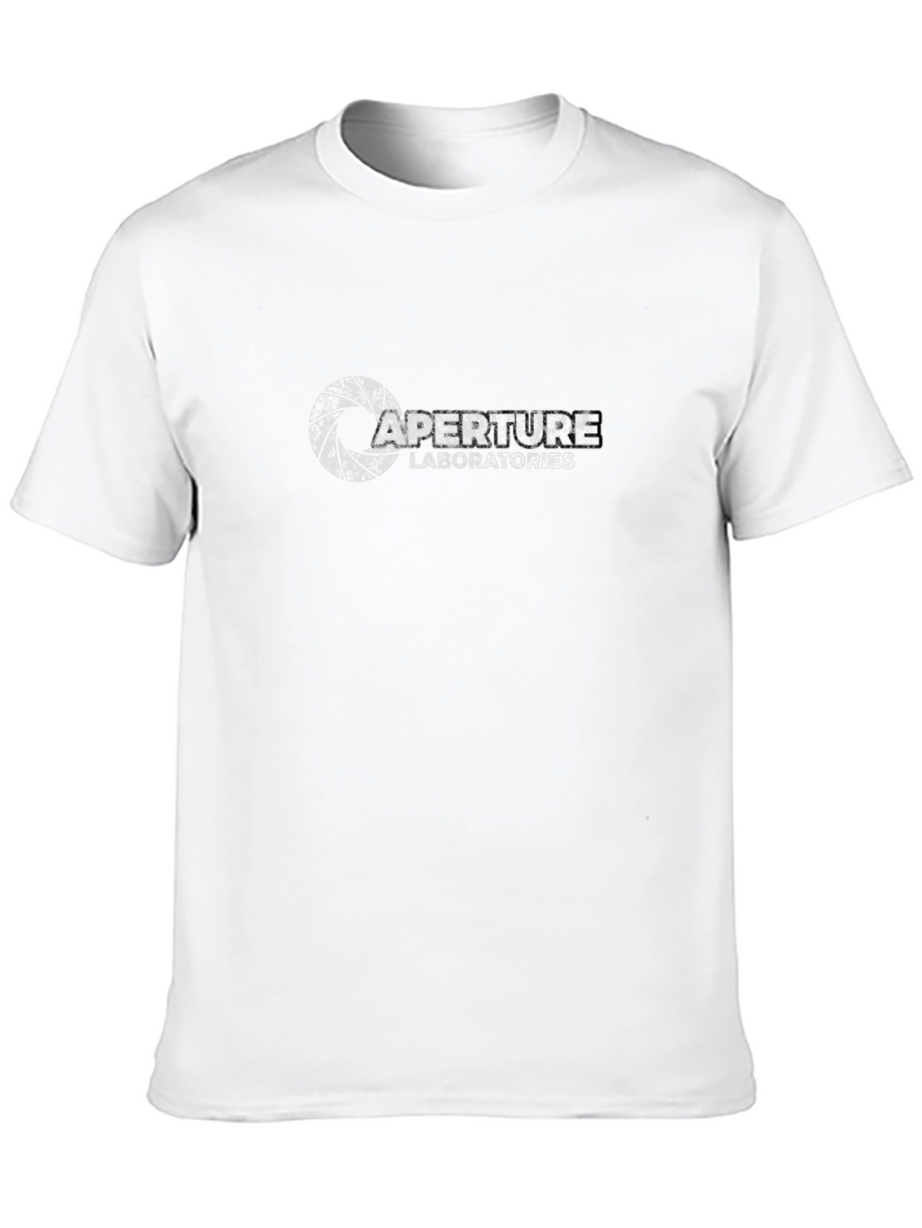 Aperture Laboratories Black Graphic T-Shirt